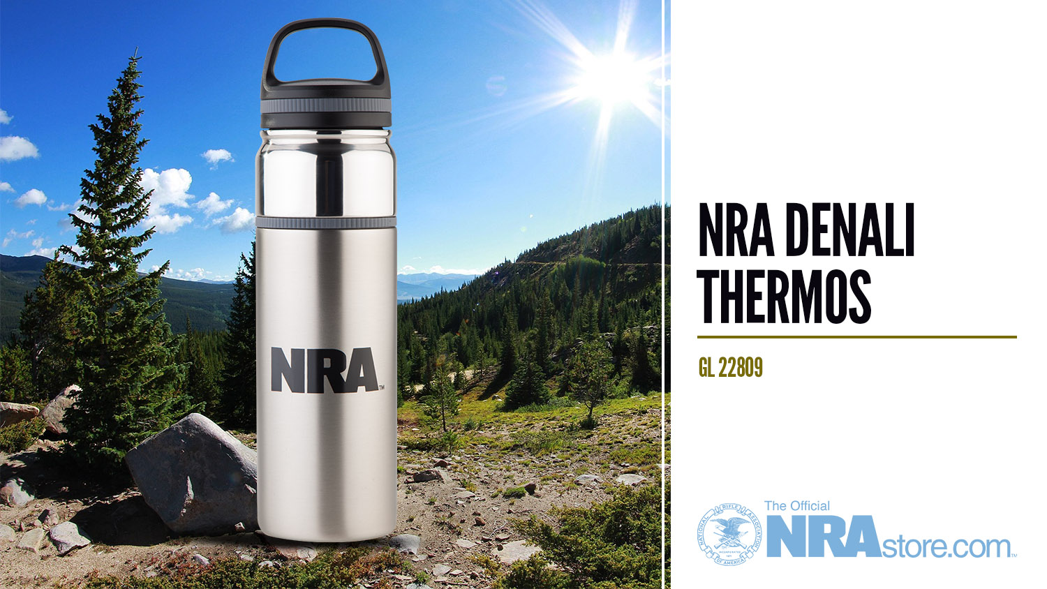 NRAstore Product Highlight: NRA Denali Thermos
